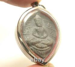 Lp Lee Blessed 1957 Phra Bothijak Real Thai Buddha Amulet Lucky Success Pendant