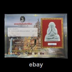 Lp Mian Phra Pidta Thai Buddha Amulet Pendant Collectible Lucky Talisman 2537NEW