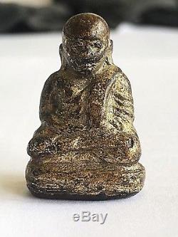Lp Ngern Thai Amulet For Buddha Lucky Magic Dad Antique has a spiritual value