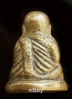 Lp Ngern Thai Amulet Powerful For Money Buddha Lucky Talisman Charm Pendant