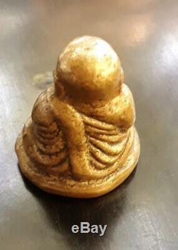 Lp Ngern Thai Amulet Powerful For Money Buddha Lucky Talisman Charm Pendant