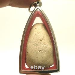 Lp Plub Rare Thai Antique Buddha Amulet Rich Long Happy Life Pendant Great Gift