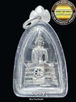 Lp Sotron Buddha Sang-ubosod Wat Sotron 2539 Galai-ngren Statue Phra Thai Amulet