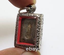 Lp Suk Blessed 1897 Samadhi Buddha Thai Sook Antique Lucky Amulet Small Pendant