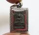 Lp Suk Blessed 1897 Small Pendant 2 Thai Buddha Magic Sook Antique Lucky Amulet