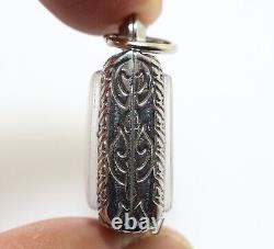 Lp Suk Blessed In 1897 Buddha Thai Magic Sook Antique Lucky Amulet Small Pendant