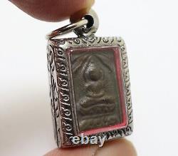 Lp Suk Blessed In 1897 Buddha Thai Magic Sook Antique Lucky Amulet Small Pendant