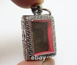 Lp Suk Blessed In 1897 Buddha Thai Magic Sook Antique Lucky Amulet Small Pendant