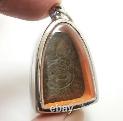 Lp Suk Phra Pidta Close Eyes Buddha Thai Magic Antique Sook Amulet Lucky Pendant