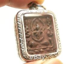 Lp Suk Sook Billionaire Buddha Thai Magic Takrut Amulet Pendant Lucky Money Rich