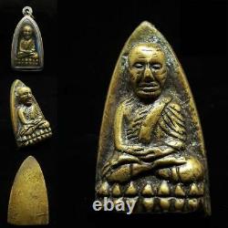 Lp Thuad 2505 Be. Pim Niyom Wat Changhai Thai Buddha Amulet Pendant Old Thailand