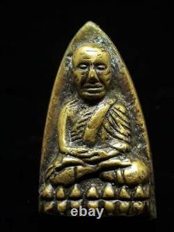 Lp Thuad 2505 Be. Pim Niyom Wat Changhai Thai Buddha Amulet Pendant Old Thailand