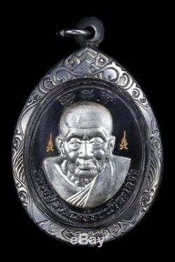 Lp Thuad Wat Changhai Thai Amulet Buddha Series Chockdee Nawaloha Silver Mask