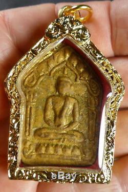 Lp Tim Phra Khun Paen Roop Tai Buddha Amulet 5 Takrut From Thailand