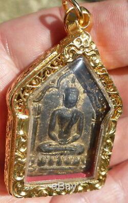 Lp Tim Roop Tai Phra Khun Paen Buddha Amulet 9 Takrut From Thailand