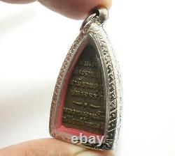 Lp Tuad Bless 1963 Wat Pakoh Thuad Thai Strong Protection Buddha Amulet Pendant