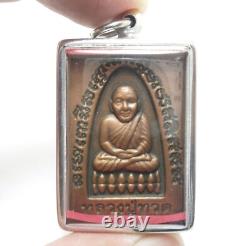 Lp Tuad Pendant 2 Bless By Lp Sang Wat Pakoh Thuad Thai Protection Buddha Amulet