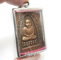 Lp Tuad Pendant 2 Bless By Lp Sang Wat Pakoh Thuad Thai Protection Buddha Amulet