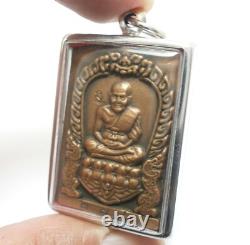 Lp Tuad Pendant 2 Bless By Lp Sang Wat Pakoh Thuad Thai Protection Buddha Amulet