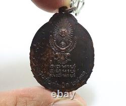 Lp Wan Sujinno Birth Origin Coin Blessed 1977 Lucky Success Thai Buddha Amulet