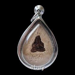 Lp Yat Phra Pidta with Buddha Thai Amulet Pendant Lucky Holy Talisman BE2555 NEW