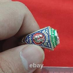 Luang Pho LP Ruay Monk Wat Tako Ayutthaya Buddha Pendant Talisman AMULET Ring