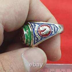 Luang Pho LP Ruay Monk Wat Tako Ayutthaya Buddha Pendant Talisman AMULET Ring