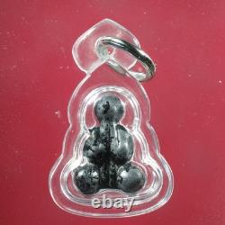 Luang Phor Derm Wat NongPo BE. 2485. Nuer Thonglueng, thai buddha amulet. Card. #3