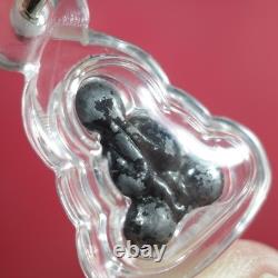 Luang Phor Derm Wat NongPo BE. 2485. Nuer Thonglueng, thai buddha amulet. Card. #3