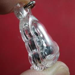 Luang Phor Derm Wat NongPo BE. 2485. Nuer Thonglueng, thai buddha amulet. Card. #3