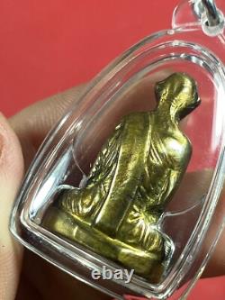 Luang Phor Derm Wat NongPo BE. 2493. Nuer Thonglueng, thai buddha amulet. Card. #1