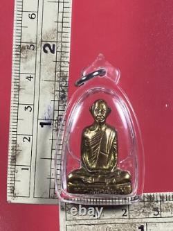 Luang Phor Derm Wat NongPo BE. 2493. Nuer Thonglueng, thai buddha amulet. Card. #1