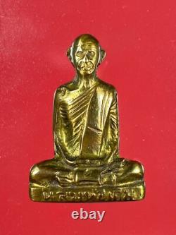 Luang Phor Derm Wat NongPo BE. 2493. Nuer Thonglueng, thai buddha amulet. Card. #1