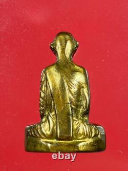 Luang Phor Derm Wat NongPo BE. 2493. Nuer Thonglueng, thai buddha amulet. Card. #1