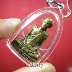 Luang Phor Derm Wat NongPo BE. 2493. Nuer Thonglueng, thai buddha amulet. Card. #2