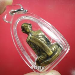 Luang Phor Derm Wat NongPo BE. 2493. Nuer Thonglueng, thai buddha amulet. Card. #2