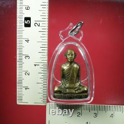 Luang Phor Derm Wat NongPo BE. 2493. Nuer Thonglueng, thai buddha amulet. Card. #2