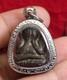 Luang Phor Kaew Wat Krua Wan Sacred Pidta Amulet Thai Buddha Antique Protection
