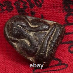 Luang Phor Kaew Wat Krua Wan Sacred Pidta Amulet Thai Buddha Antique Protection