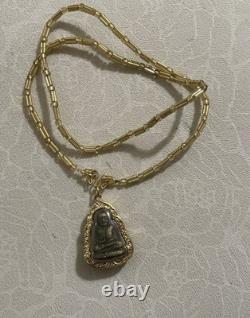 Luang Phor Ngern Wat Bang Klan Thai Buddha Amulet Pendant