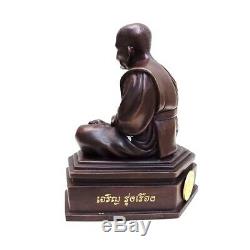 Luang Pu Thuat Statue Popular Thai Amulet for Buddha Shelf and Good Luck Charm