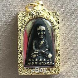 Luang Pu Thuat Thai Amulet Popular Statue Buddha Shelf Home Good Luck Charm