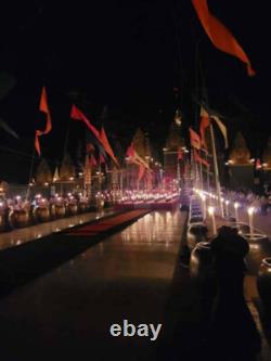 Magic Buddha UFO Coin Aj Mom Thai Amulet Attraction Charm Protect Great Mercy