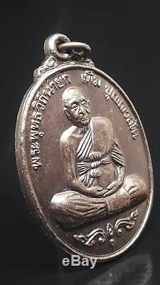 Magic Coin Lp Perm Wat KlangBangKaew Thai Buddha Amulet Wealth Lucky Money Rich