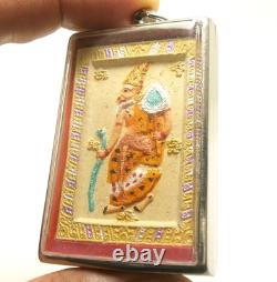 Magic Hermit Kruba Kritsana Thai Miracle Takrut Buddha Real Amulet Lucky Pendant