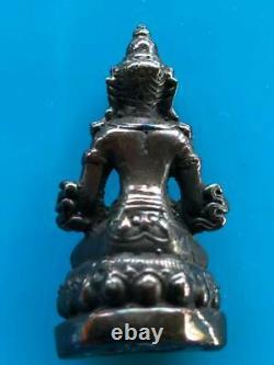 Magic Phra Kring LEKLAI Statue LP Sruang Thai Buddha Amulet Rare Old Year 2519