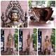 Masterpiece Magnificent Bronze Buddha Emperor King Thai Amulet Statues Ceremony