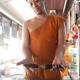 Meed Mor Knife Sward Thao Wesssuwan Giant LP JOY Thai Buddha Amulet Fortune Luck