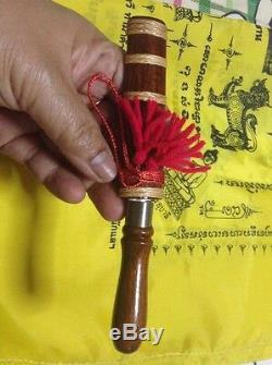 Meed Mor Talisman Dagger Thai Amulet Knife Sword Shaman Buddha Wood Love Leklai