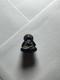 Mini Phra Pidta Thai Buddha Amulet Yantra Back Small Black Tone